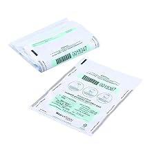 MMF Industries Bio-Natural Tamper-Evident Deposit Bags, 9 x 12 Inches, White, 100 Bags per Pack (236211306)