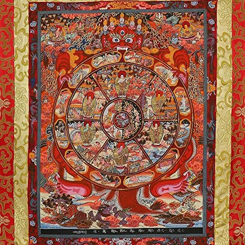 Tibetan Wall Decor Thangka Mandala Tapestry Oriental Art Wall Hanging Buddhism Gifts