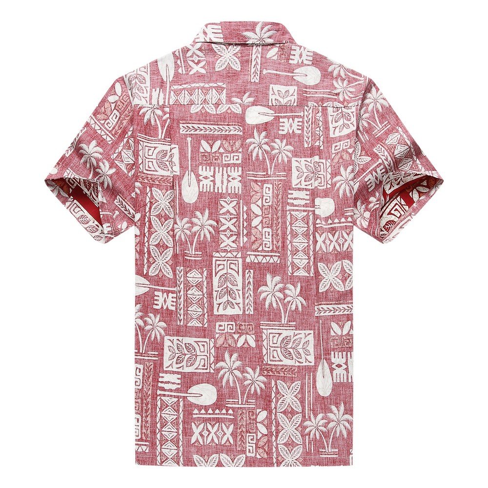 Made in Hawaii Men's Hawaiian Shirt Aloha Shirt Stonewash Vintage Look