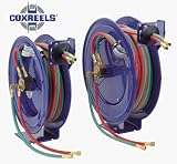 Coxreels Spring-Driven Welding Hose Reel with Hose - 25ft., Model P-W-125 by Coxreels