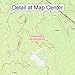 USGS Topographic Quadrangle Map - Queensland, Georgia (Folded/Waterproof)