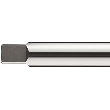 Alvord Polk 101-0 High-Speed Steel Hand Reamer, Straight Flute, Right-Hand Cut, Uncoated (Bright)