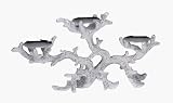 Silver Coral Candleholder