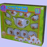 Teddy Bear - 13 Piece China Tea Set