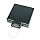 MMF Industries Mobile Security ICASE with Liner Combination Lock, 5 5/8 x 5 7/8 x 1 1/4 Inches, Black(2648304)