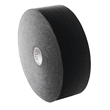 3B Scientific Black Cotton Kinesiology Tape, Bulk Roll, 2" Width x 101' Length