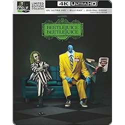 Beetlejuice Beetlejuice Steelbook [4K Ultra HD]