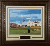 Signed John Daly Photo - - & Framed - Display