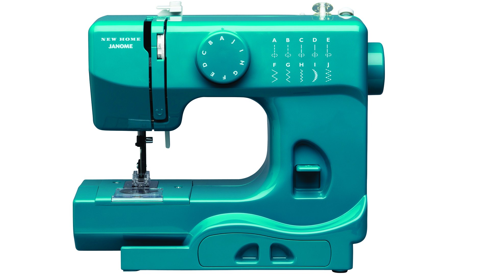 Janome 001Magic New Home Marine Magic Portable Sewing Machine Blue Janome