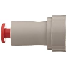 SMC KDM Series Polybutylene Terephthalate Rectangular Socket Side Multi-Connector, 1/8" Tube OD
