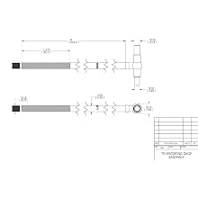 Starrett 579C-8 Self Centering Telescoping Gauge With 2 Telescoping Arm, 3/4" - 1-1/4" Range, 8" Handle Length