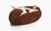 One Up Innovations ZK-COON-P603 Zak Cocoon Pebble Collection Bean Bag Style Lounge - Pepper