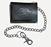 Chain Wallets | Trucker Wallets | Leather Trifold Wallets | Trifold Wallets | Wallet Sizes | Men's Snap Wallets | Men's Black Leather Wallets | Men's Chain Wallets | Men's Leather Chain Wallets | Men's Leather Trifold Wallets | Men's Trifold Leather Wallets - Dickies Men's Trifold Chain Wallet,Black,One Size