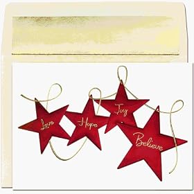 Masterpiece Studios 77460 String Of Stars- 18 Cards & 18 Envelopes