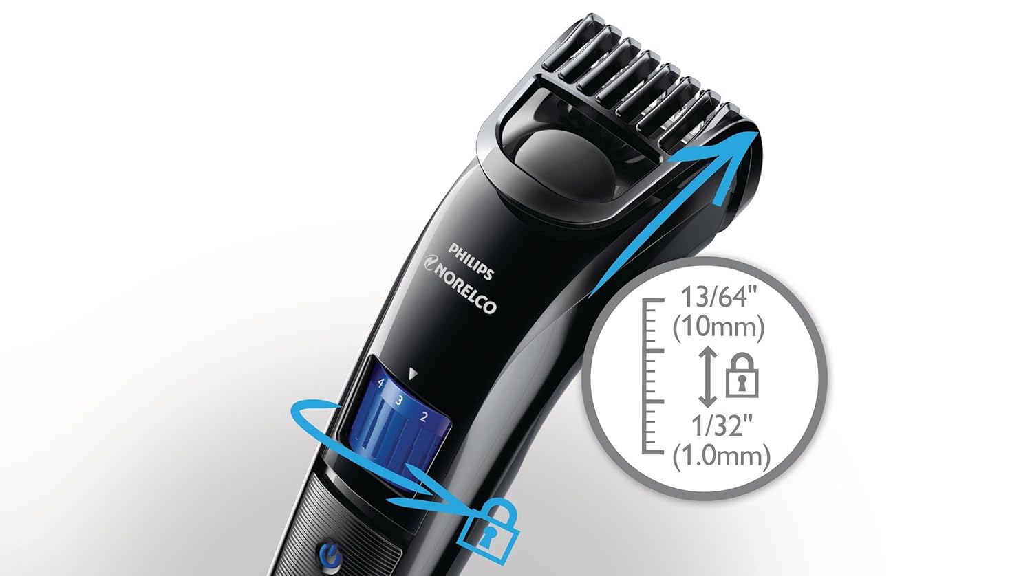 Philips Trimmers Clippers Cordless BeardTrimmer Professional Adjustable