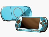 PlayStation Portable 3000 (PSP-3000) Skin - NEW - SKY CHROME MIRROR system skins faceplate decal mod