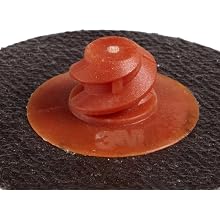 3M Roloc Disc 361F, Cloth, TR Attachment, Aluminum Oxide, 1-1/2" Diameter, 60 Grit (Pack of 50)