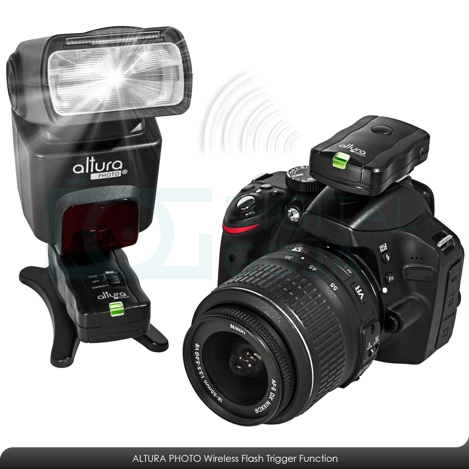 Купить Altura Photo Flash for Nikon в интернетмагазине Amazon с