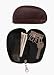 Leather Zip Around Key Case - FRONT POCKET DESIGN - by Paul & Taylor
