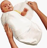 Summer Infant 10158 SwaddleMe Set Of 2 Microfleece Swaddling Blankets - Preemie - Ivory