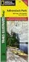 National Geographic TI00000745 Map Of Adirondack Park - New York