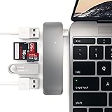 Satechi® 新12インチMacBook用 Type-C USB3.1 3in1 コンボハブ (ガンメタル)