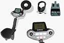 Pro Color Metal Detector Kit with Headphones Sand Scoope and Color LCD and High Sensibility by Gold Century