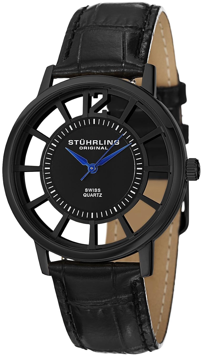 Stuhrling Original Men’s Classic Winchester Swiss Quartz Watch Sets for $49.99