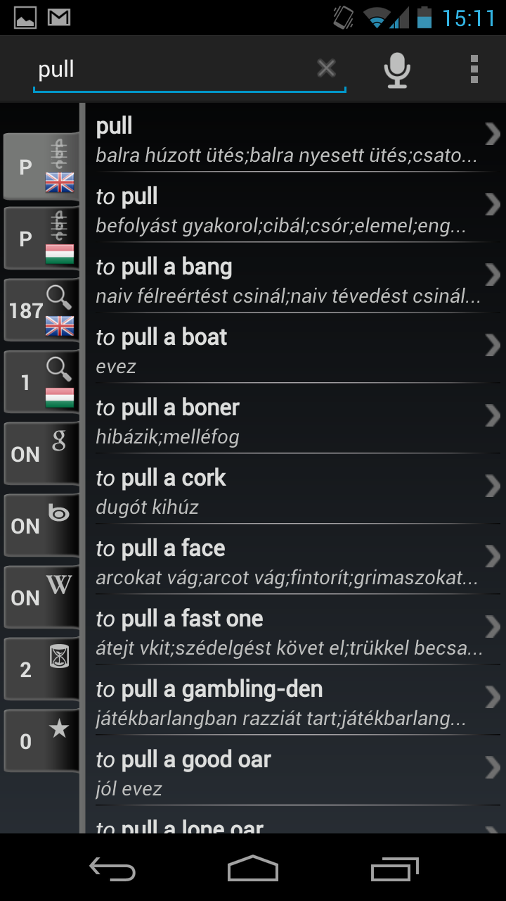 Hungarian English Dictionary & Translator Appstore for Android