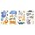 RoomMates RMK1136SCS Jungle Adventure Peel & Stick Wall Decals