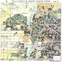 Street & Road Map of Glendale, Arizona AZ - Printed poster size wall atlas of your home town