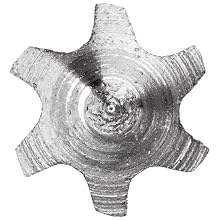 Union Butterfield 4587 High-Speed Steel Taper Pin Reamer, Straight Flute, Round With Square End Shank, Uncoated (Bright) Finish