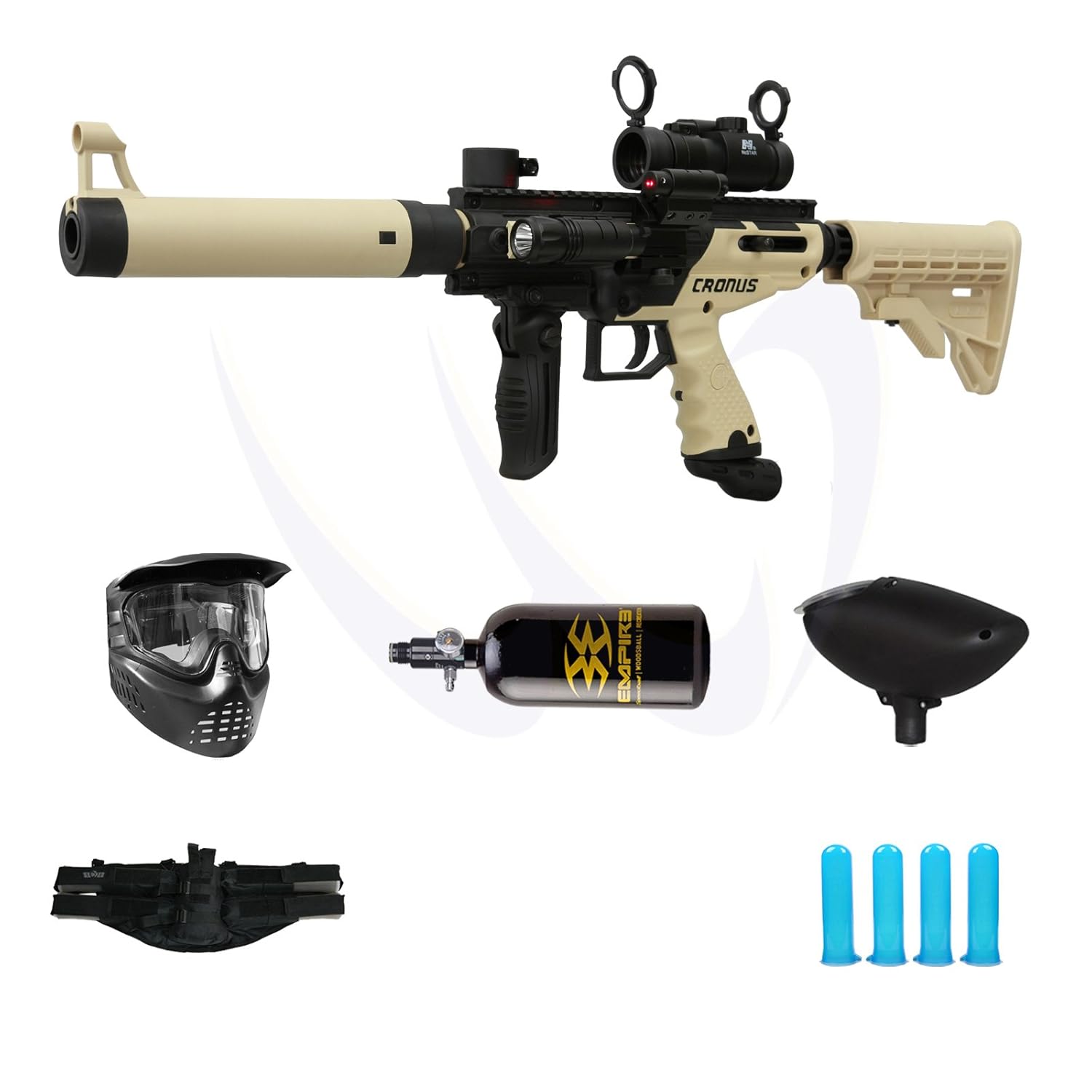 Купить Tippmann Cronus Tactical Tan MFL45TDP130 Paintball Gun