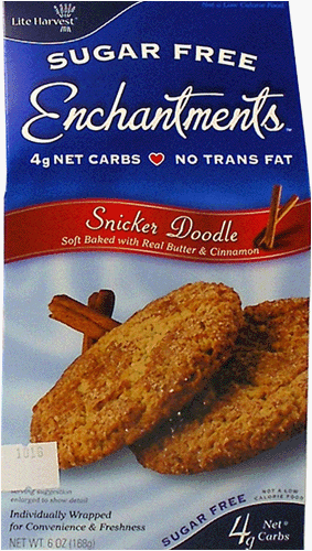 Lite Harvest Snicker Doodle Sugar Free Enchantment Cookies by Lite Harvest