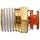 SMC KQ2H Push-to-Connect Tube Fitting, Adapter, Brass Body, Tube OD x NPT Male, With Sealant, Inch