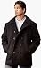 Black US Navy Type Wool Peacoat