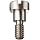 Passivated 303 Stainless Steel Shoulder Screw, Slotted Drive