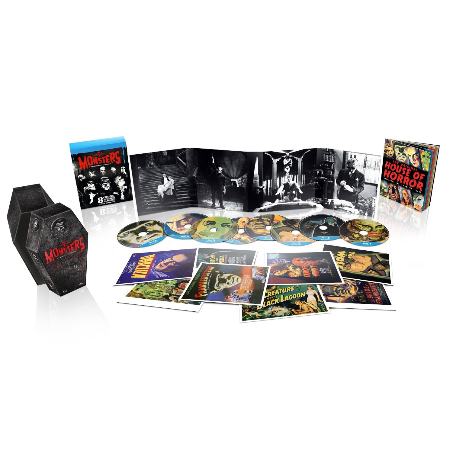 Monsters The Essential Collection Coffin Box Set (Bluray