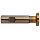 Niagara Cutter CVS130 Convex Radius Shank Type Cutter, High Speed Steel, TiN Coated, Weldon Shank, 1-5/16" Cutter Diameter, 6 Flutes, 5/32" Radius