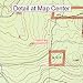 USGS Topographic Quadrangle Map - Grass Lake, California (Folded/Waterproof)
