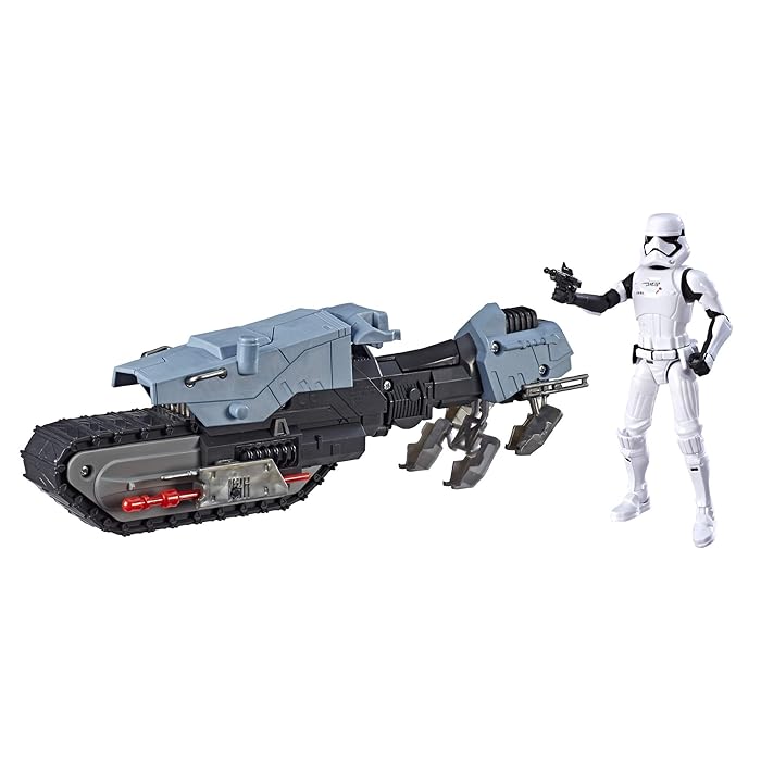 Hasbro Star Wars Galaxy of Adventures Series—E3030 First Order Driver and Treadspeeder(Star Wars Ⅸ:The Rise of Skywalker)