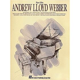 Andrew Lloyd Webber For Piano - Piano Solo Composer Collection