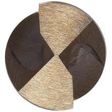 Precision Twist 2ACO Cobalt Steel Jobber Drill Bit, Gold Oxide Finish, Round Shank, Spiral Flute, 135 Degree Point Angle