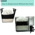 Beaufan 2 Set of Three-Stage Filtration Tank Filter Maintenance Kit, Replacement for AquaClear 110 Power Filter