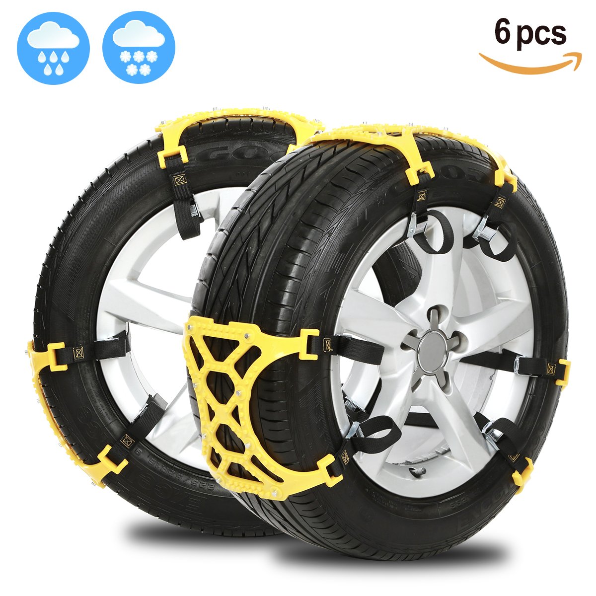 Anti Snow Chains of Car ,SUV Chain Tire Emergency Thickening AntiSkid