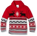 Mulberribush Boys 2-7 Nordic Sweater with Shawl Collar