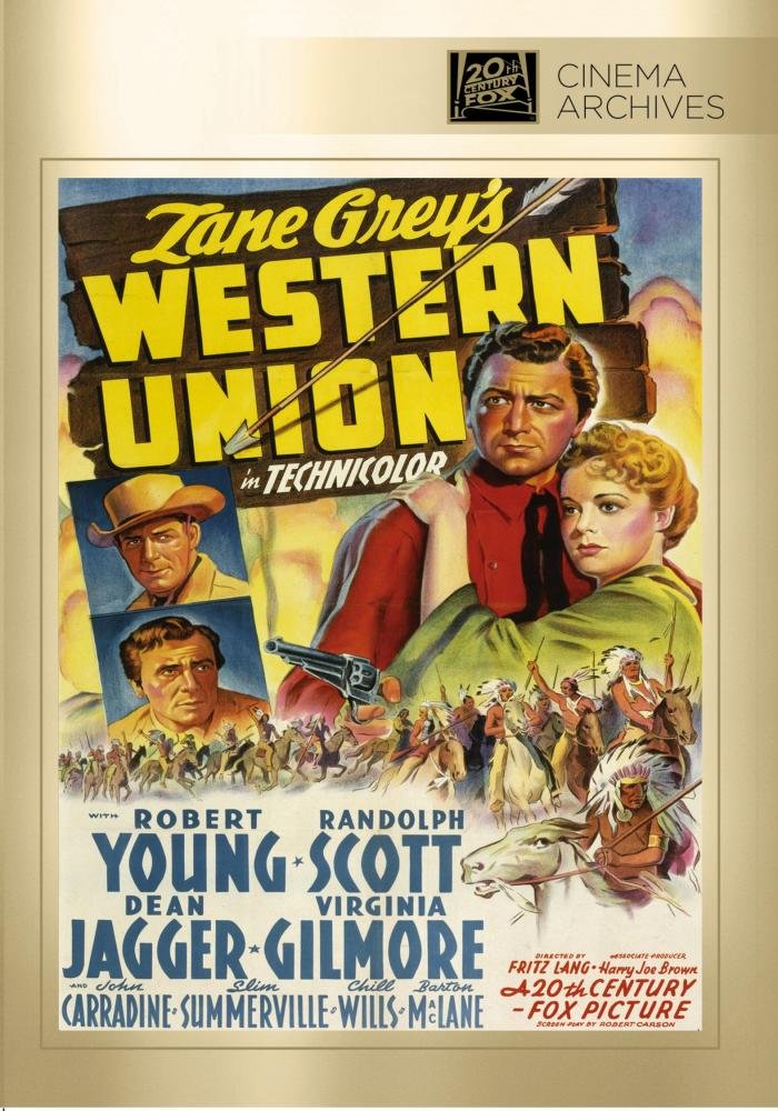 Amazon.com: Western Union: Robert Young, Randolph Scott, Dean ...