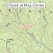 USGS Topographic Quadrangle Map - Chestnut Mountain, North Carolina (Folded/Waterproof)