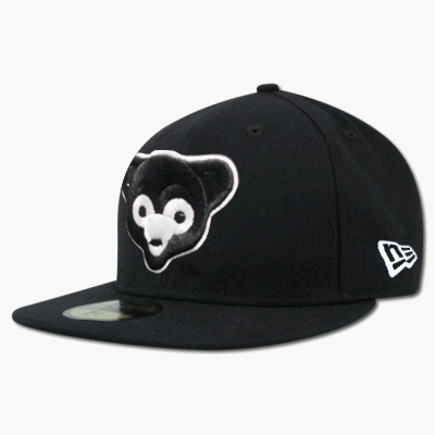 Chicago Cubs 1969 Black Performance 59FIFTY On-Field Cap by New Era Select Fitted Cap Size: 7 3/8