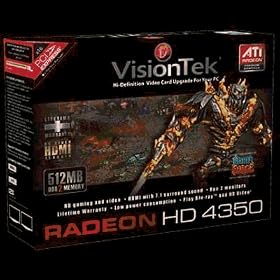 Radeon HD4350 Pcie 512MB by VisionTek